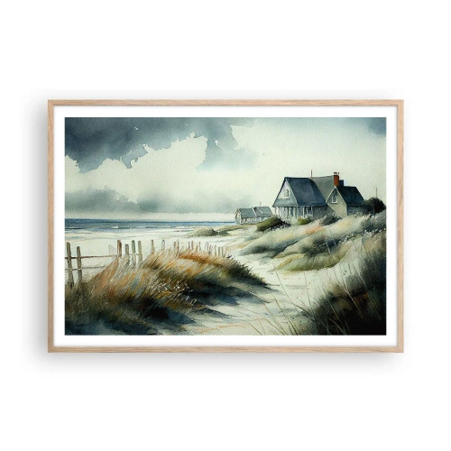 Plakat w ramie jasny dąb - Z dala od zgiełku - 100x70 cm