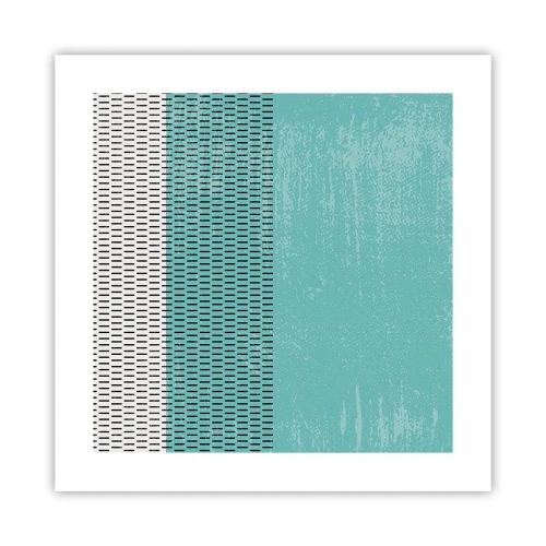 Plakat - Kompozycja zrównoważona - 40x40 cm