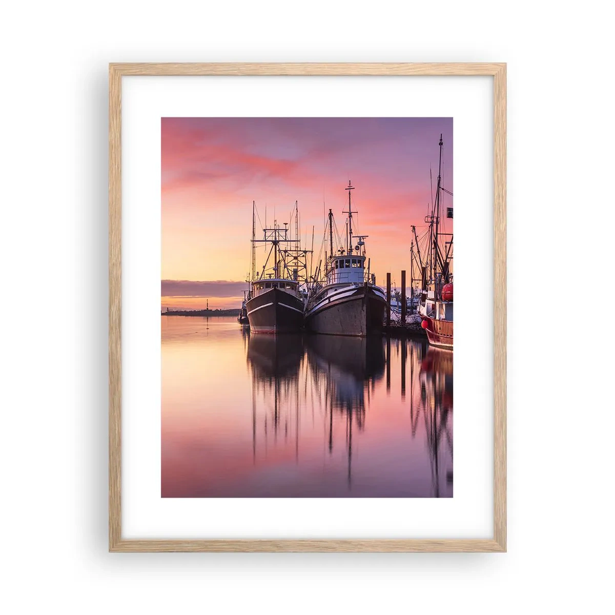 Plakat w ramie jasny dąb - Przed kolejnym dniem - 40x50 cm