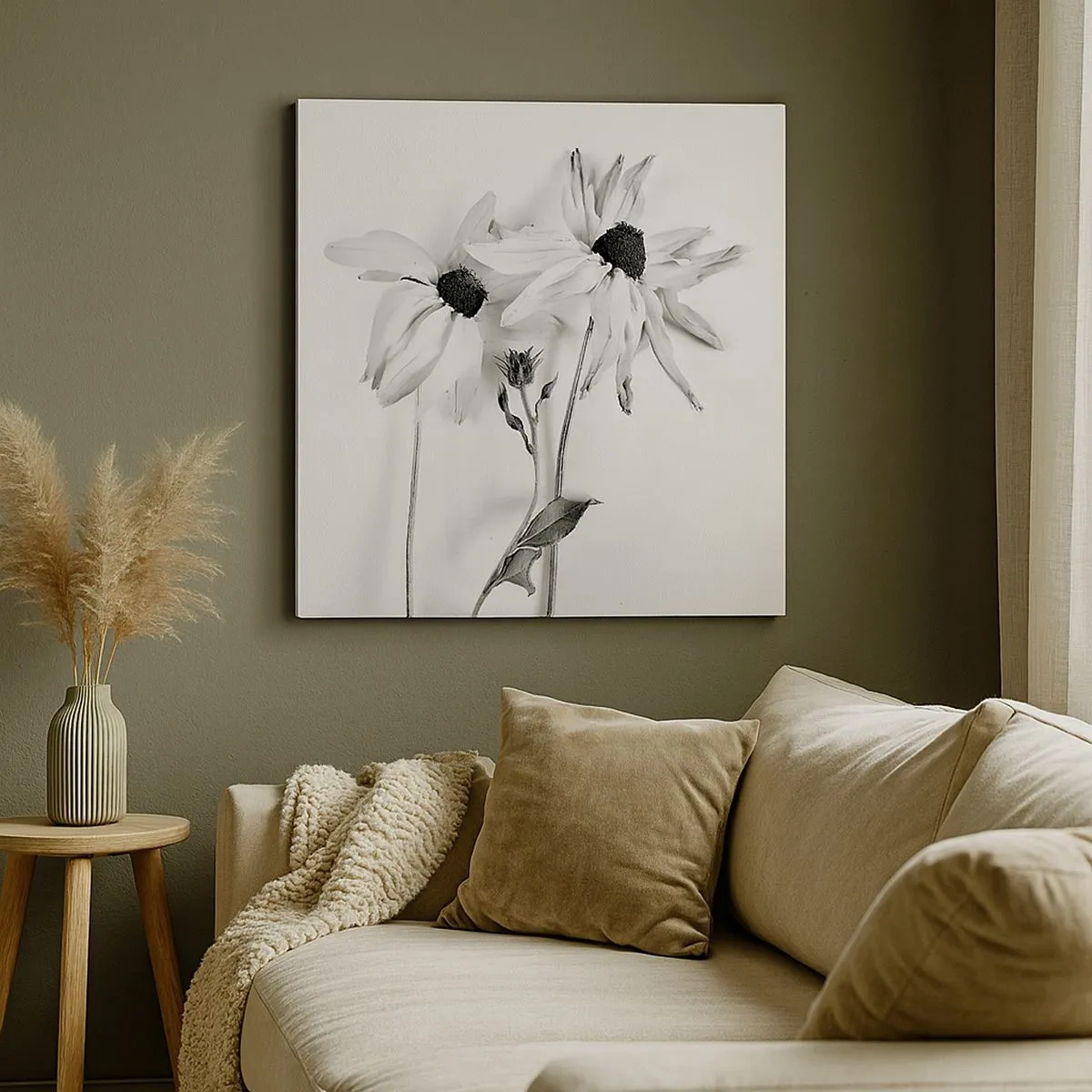 Obraz na płótnie - Nikt nie chce być sam - 30x30 cm