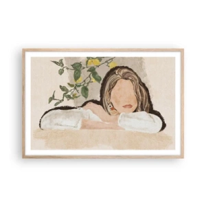 Plakat w ramie jasny dąb - Piękność południa - 91x61 cm