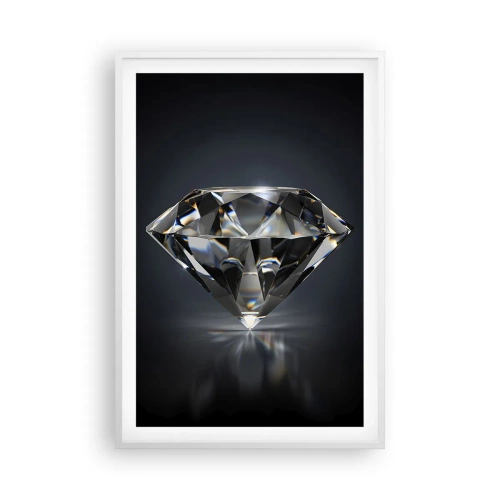 Plakat w białej ramie - Best girls friend - 61x91 cm