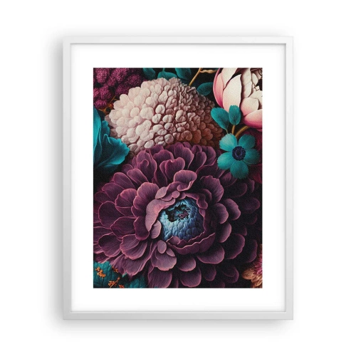 Plakat w białej ramie - Natura na bogato - 40x50 cm