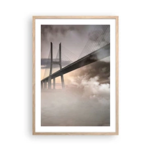 Plakat w ramie jasny dąb - Nad rzeką, której nie ma - 50x70 cm