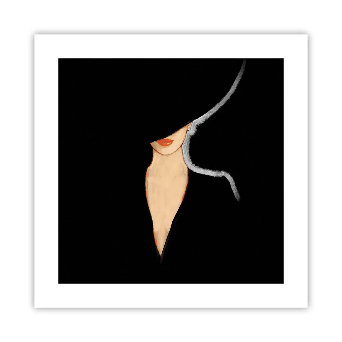 Plakat - Elegancja i styl - 40x40 cm
