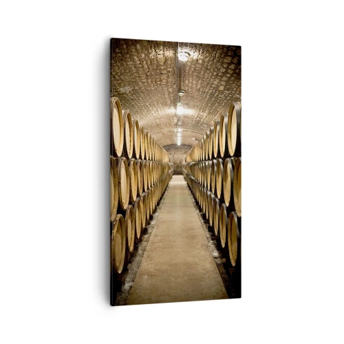 Obraz na płótnie - W murowanej piwnicy - 55x100 cm