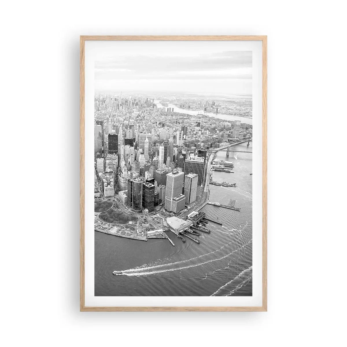 Plakat w ramie jasny dąb - Jak nie pokochać? - 61x91 cm