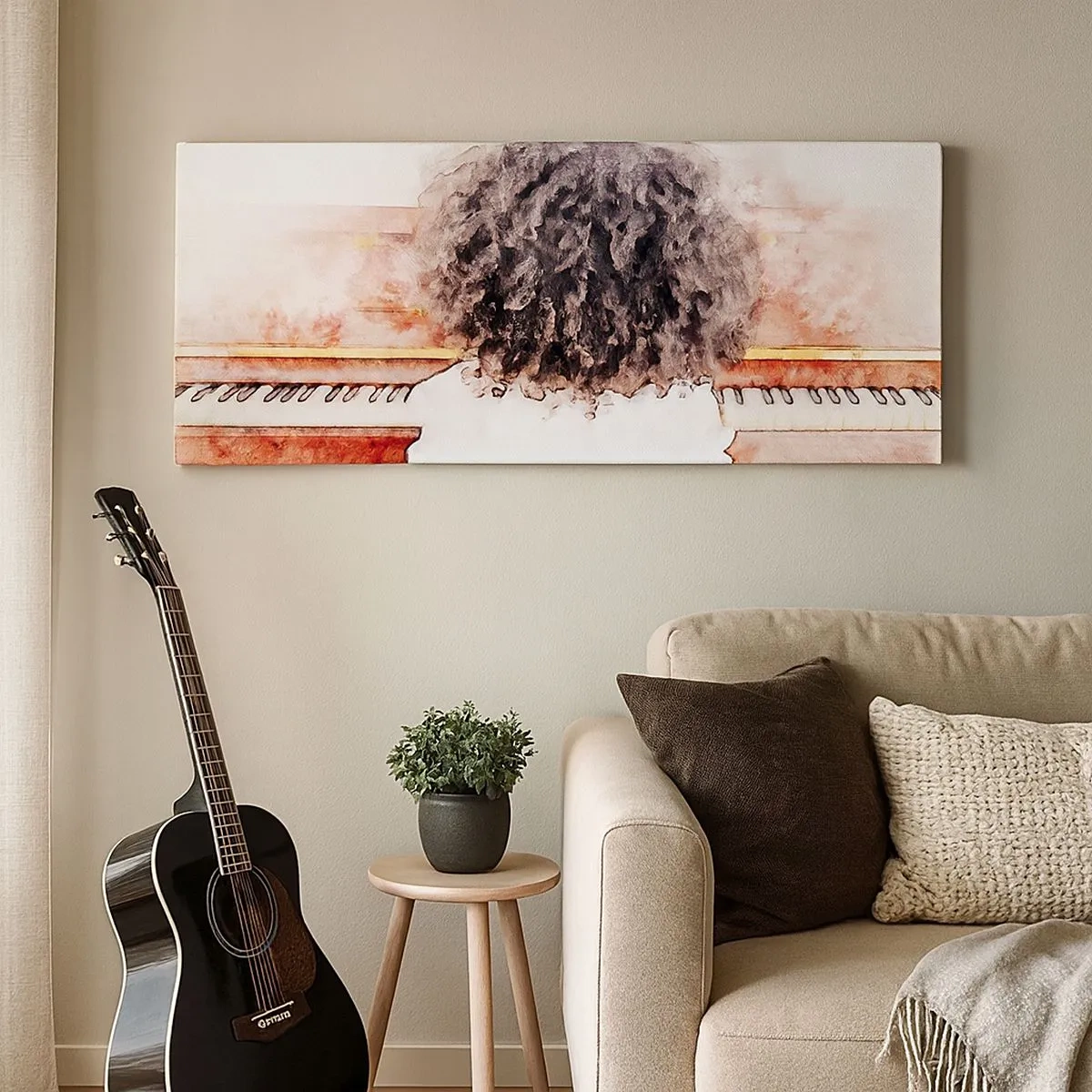 Obraz na płótnie - W nowym świecie - 100x40 cm