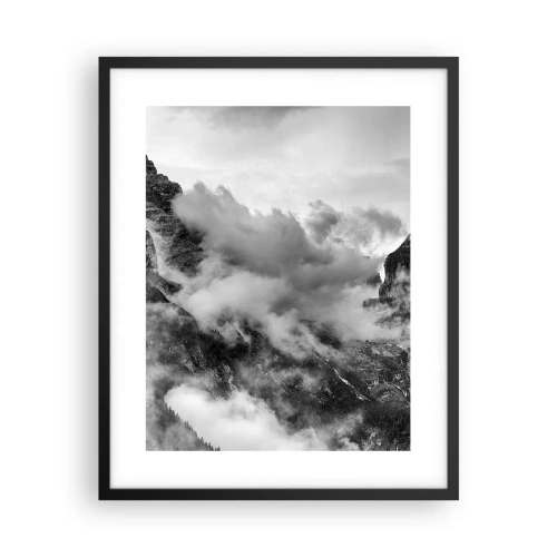 Plakat w czarnej ramie - Piękne i okrutne - 40x50 cm