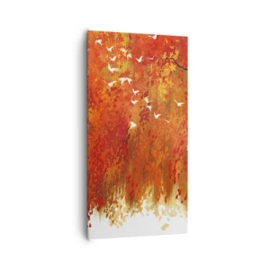 Obraz na płótnie - Poleci z nimi? - 65x120 cm