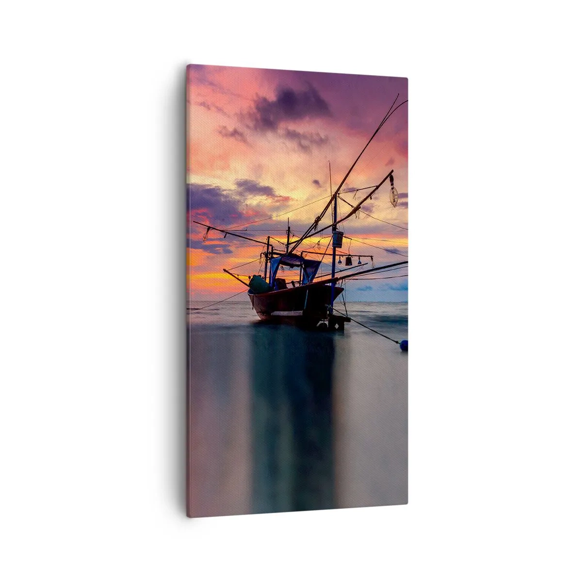 Obraz na płótnie - Egzotyczny wieczór - 55x100 cm