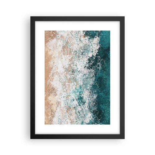 Plakat w czarnej ramie - Morskie opowieści - 30x40 cm