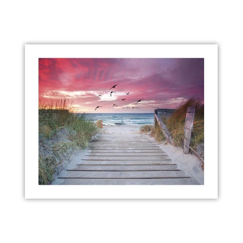 Plakat - Bałtycka impresja - 50x40 cm