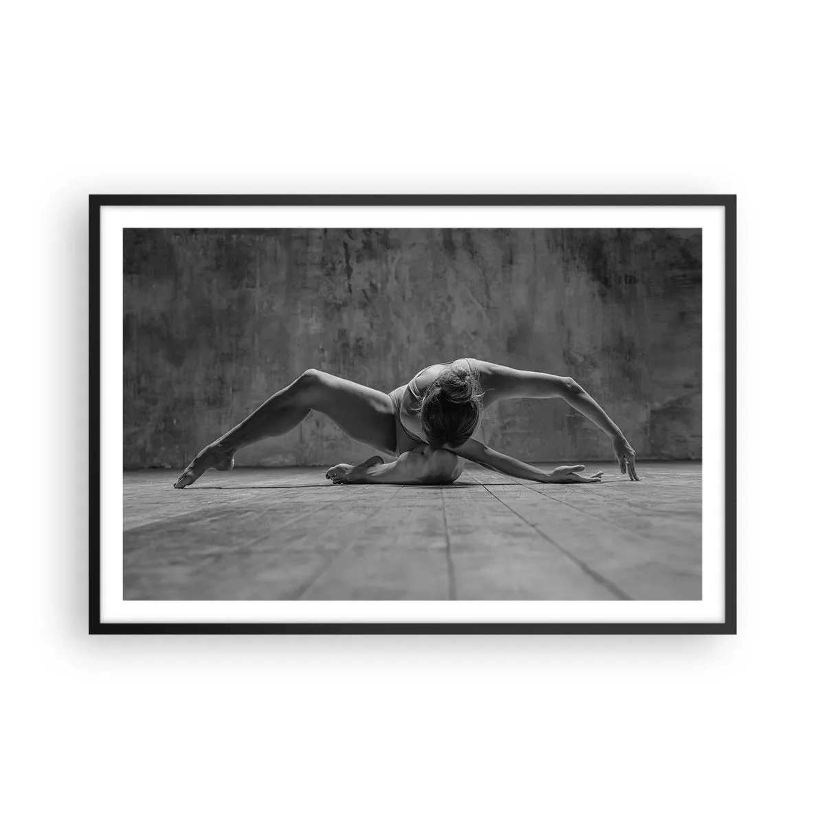 Plakat w czarnej ramie - Symetria odnaleziona - 91x61 cm