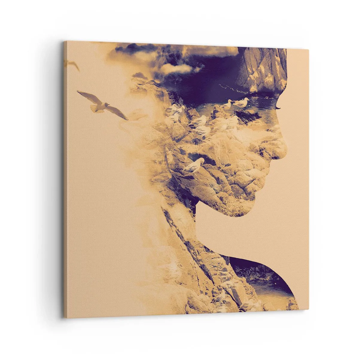 Obraz na płótnie - Piękna z natury - 60x60 cm