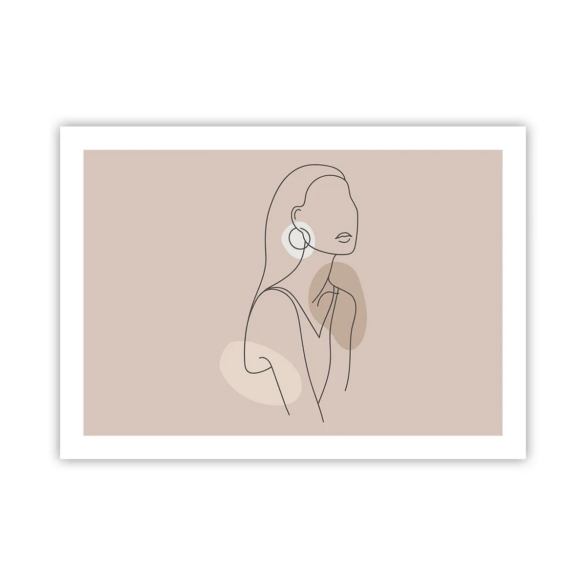Plakat - Ikona dziewczęcości - 70x50 cm