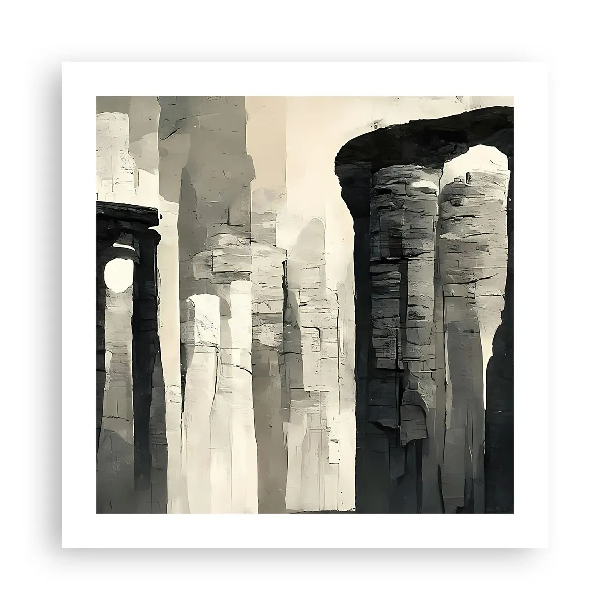 Plakat - Majestat antyku - 50x50 cm