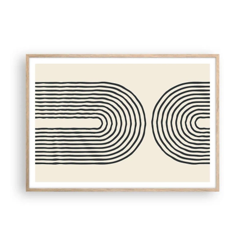 Plakat w ramie jasny dąb - Już za chwilę… - 100x70 cm