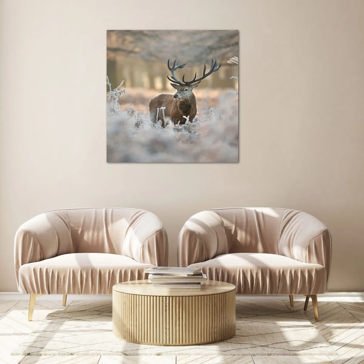 Obraz na szkle - Rześki poranek - 50x50 cm