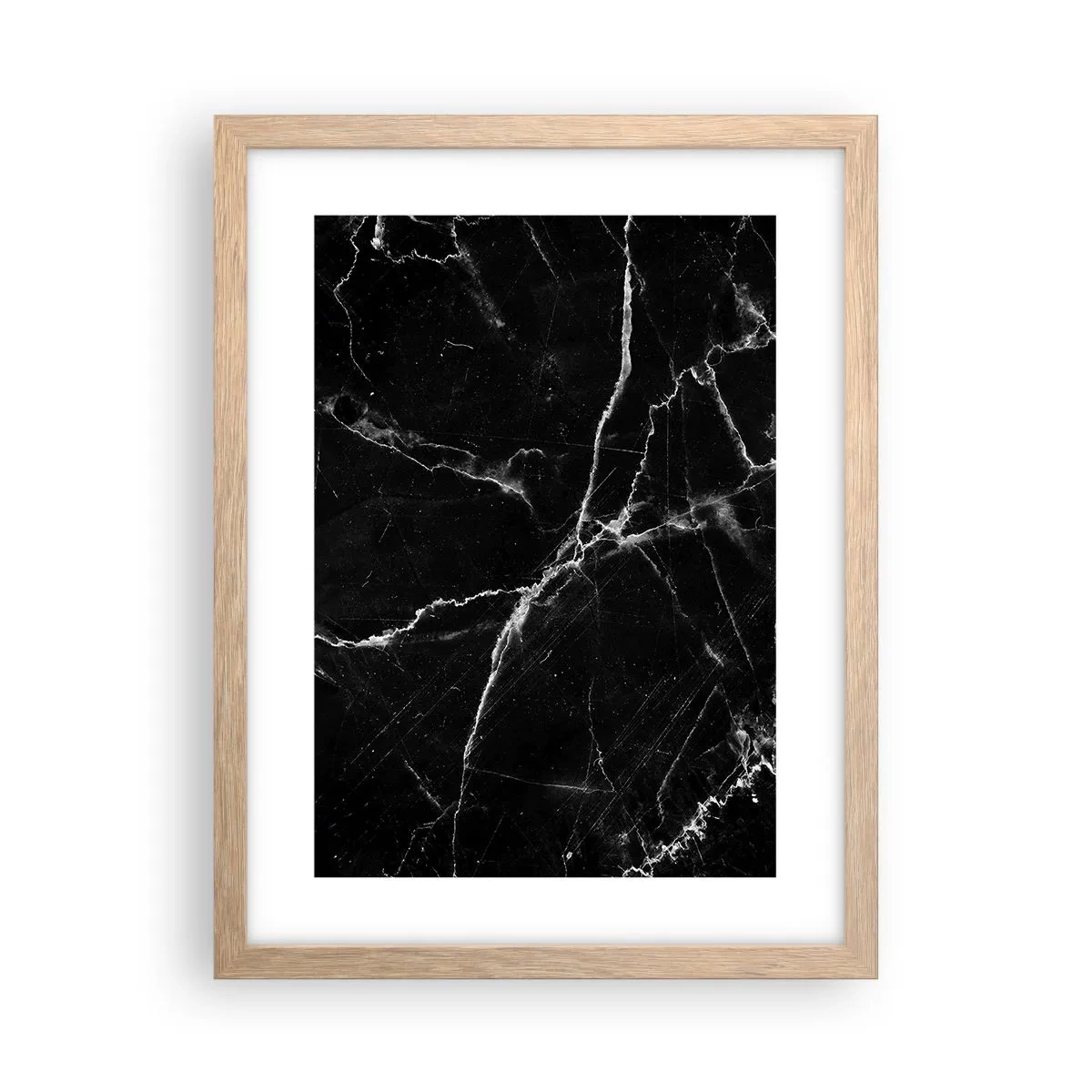 Plakat w ramie jasny dąb - Sekretne życie kamienia - 30x40 cm