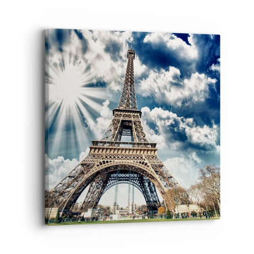 Obraz na płótnie - Jedyna taka pod słońcem - 30x30 cm