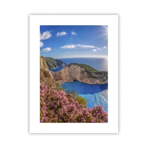 Plakat - Moje wielkie greckie wakacje - 30x40 cm