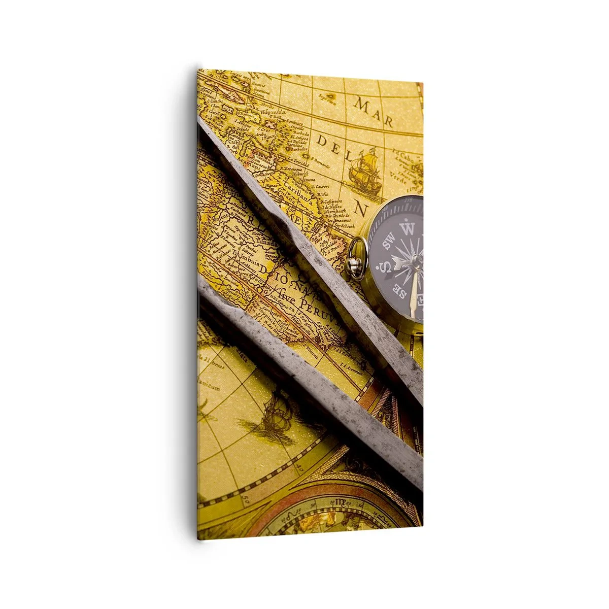 Obraz na płótnie - Gdze te skarby? - 65x120 cm