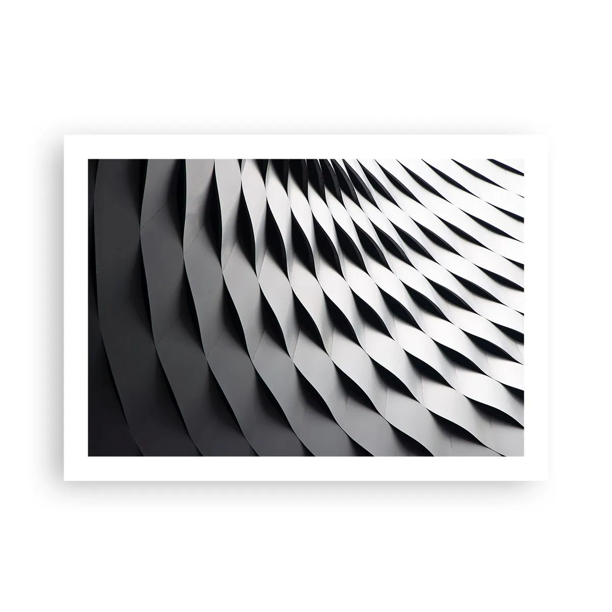 Plakat - Na powierzchni fal - 70x50 cm