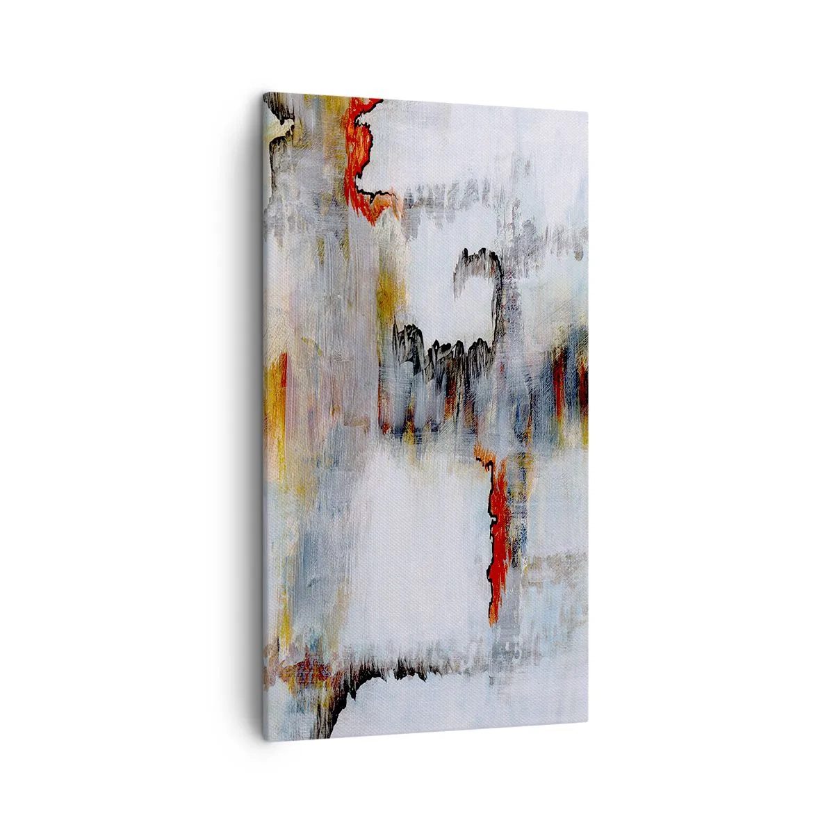 Obraz na płótnie - Patykiem na wodzie - 45x80 cm