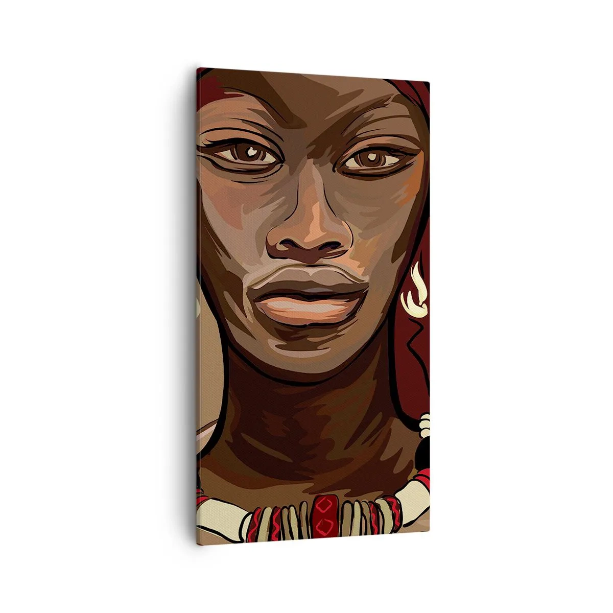 Obraz na płótnie - Hebanowa Wenus - 55x100 cm