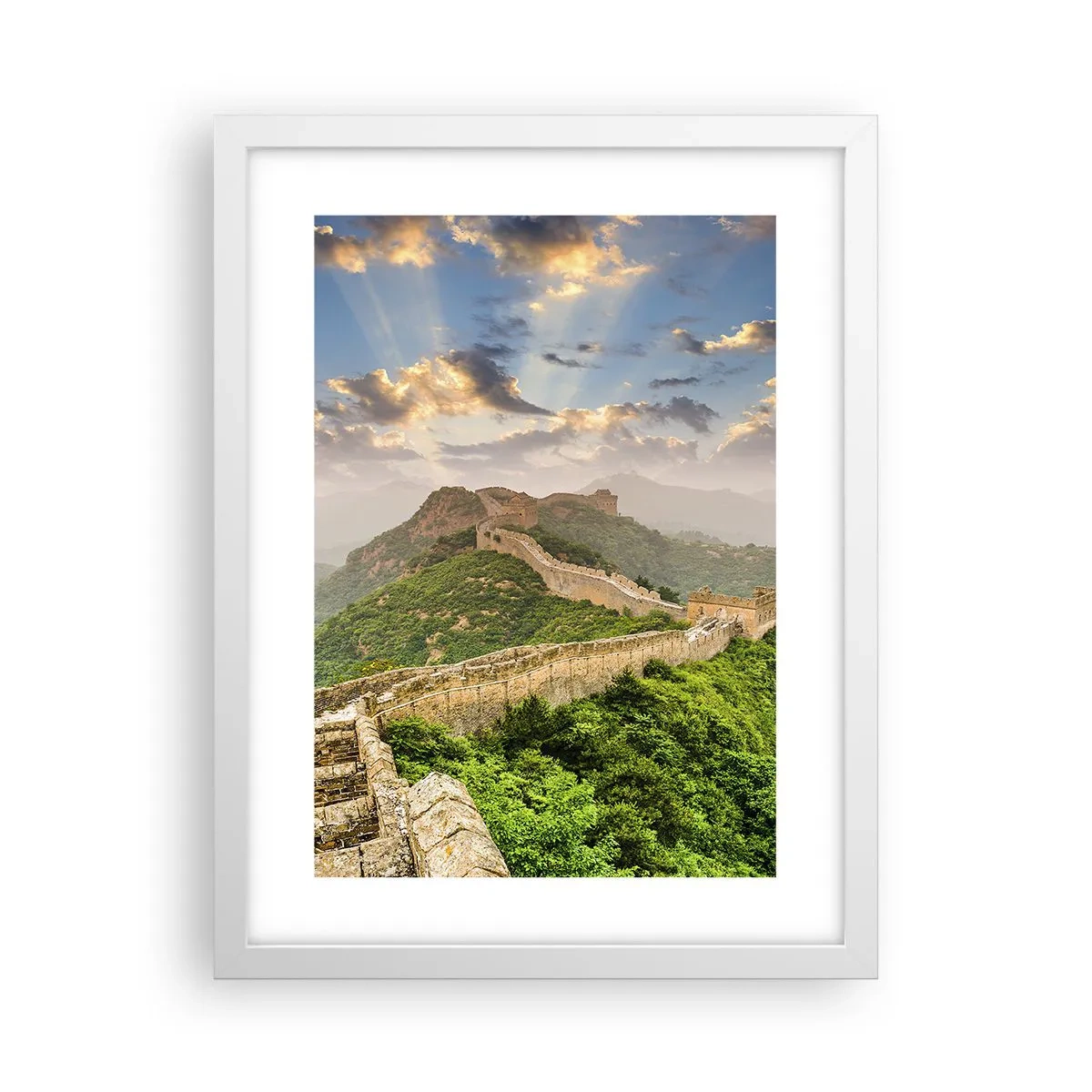 Plakat w białej ramie - Nieprzemijająca wielkość - 30x40 cm