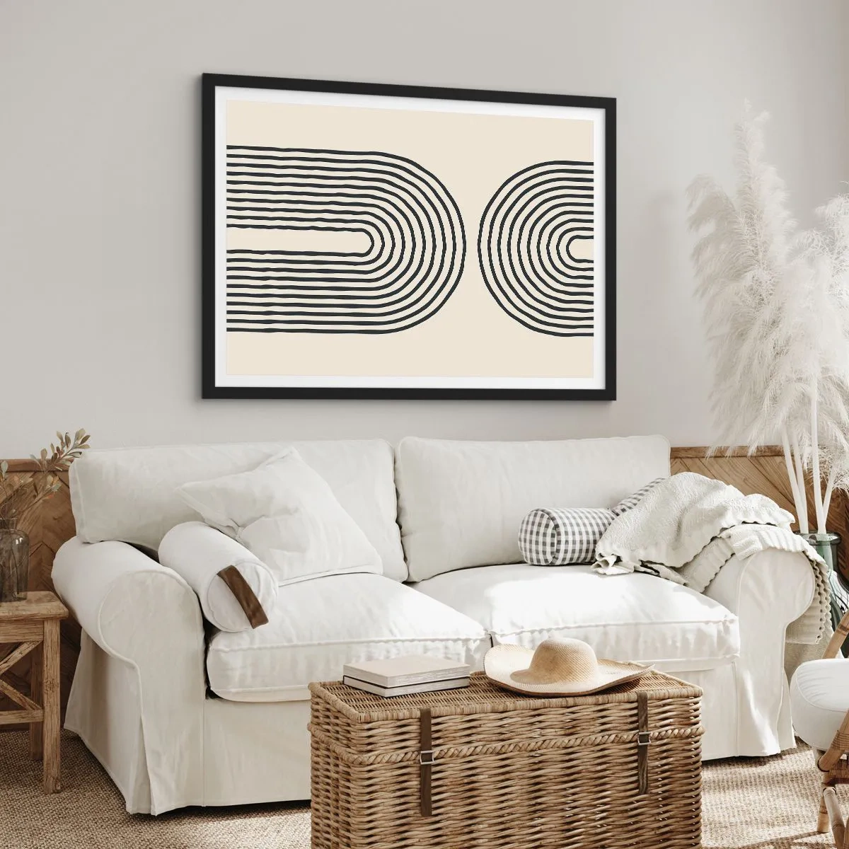 Plakat w czarnej ramie - Już za chwilę… - 40x30 cm