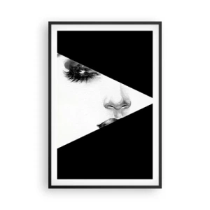 Plakat w czarnej ramie - Zawsze nieodkryta - 61x91 cm