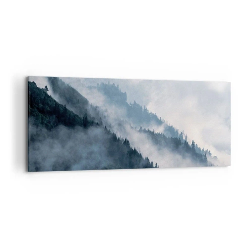 Obraz na płótnie - Mistyka gór - 100x40 cm