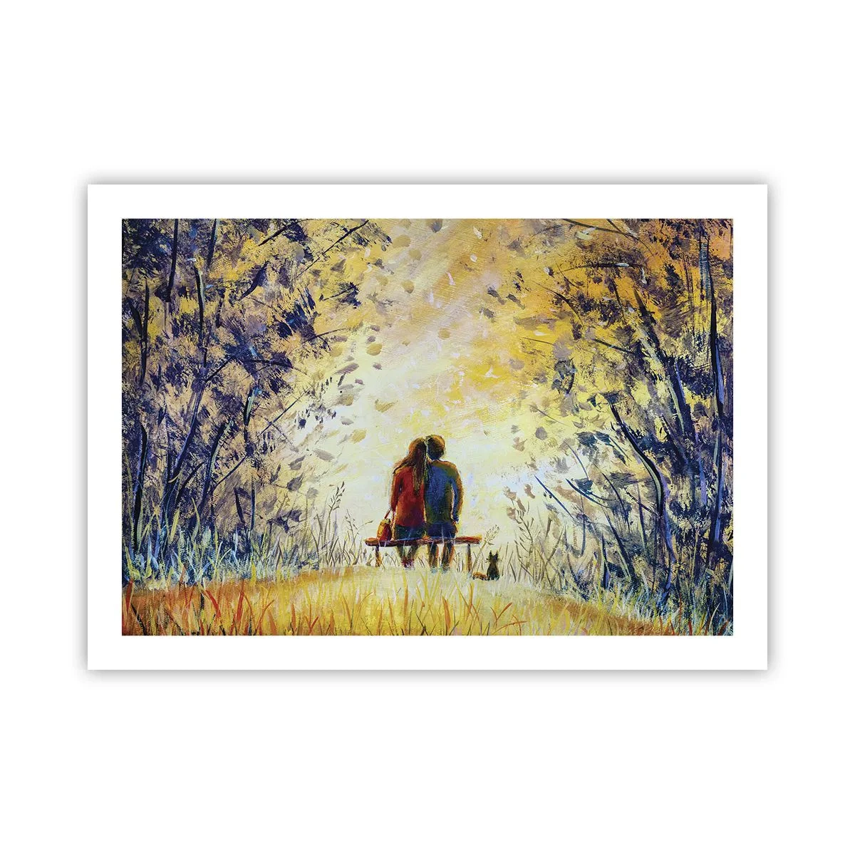 Plakat - Magiczna chwila - 70x50 cm