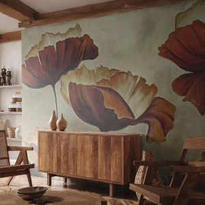 Fototapeta Premium Sand - Łąki łan - Abstrakcja, Kwiat, Sztuka - 500x350 cm