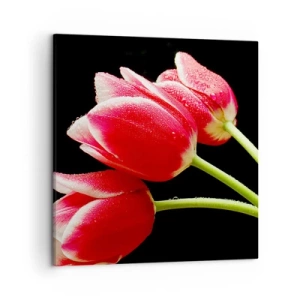 Obraz na płótnie - Obietnica czystej miłości - 50x50 cm