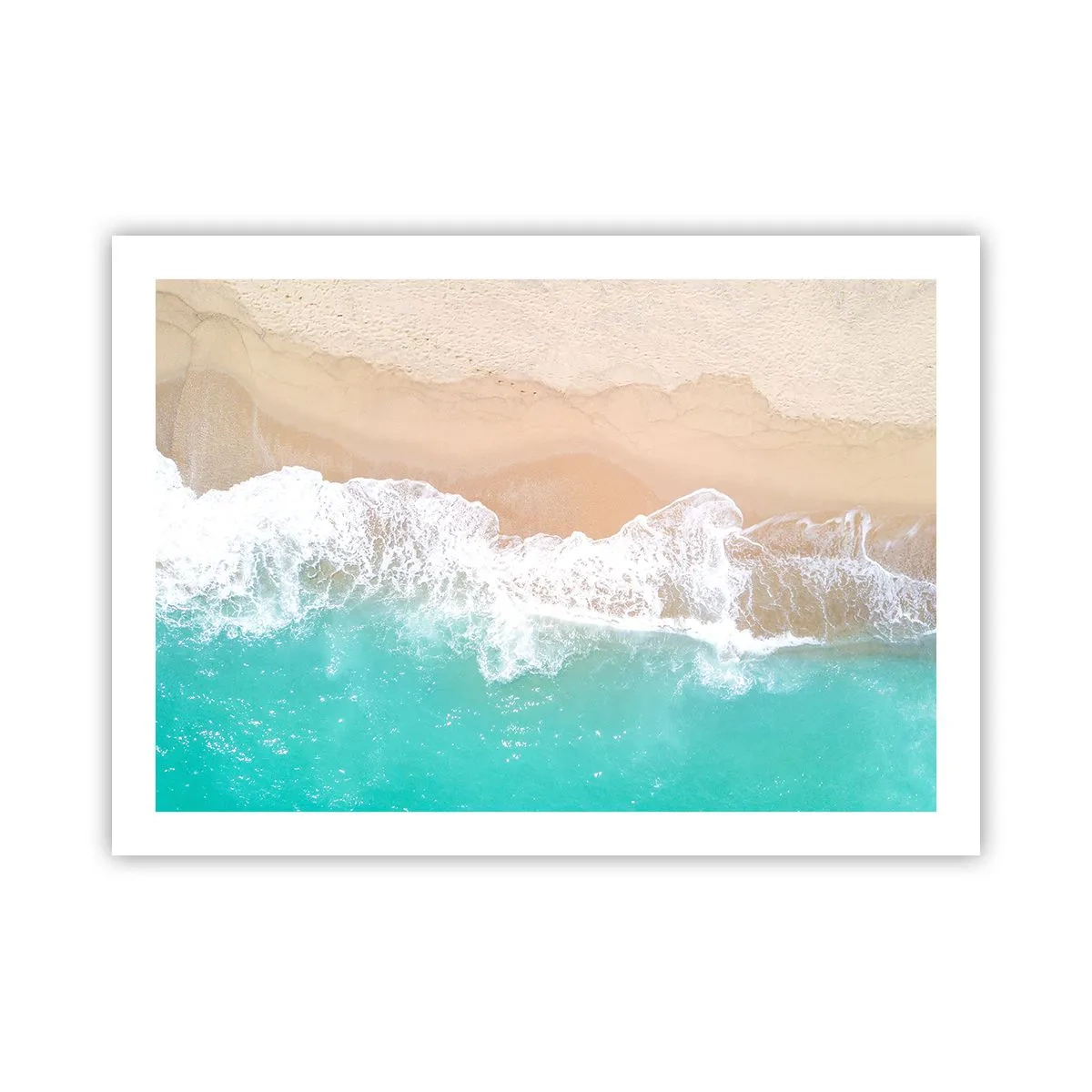 Plakat - Pieszczotliwy dotyk - 70x50 cm