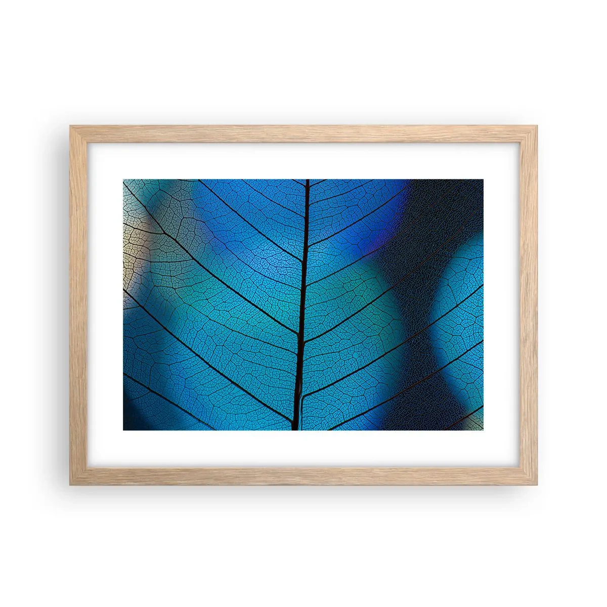 Plakat w ramie jasny dąb - Misterna budowa - 40x30 cm