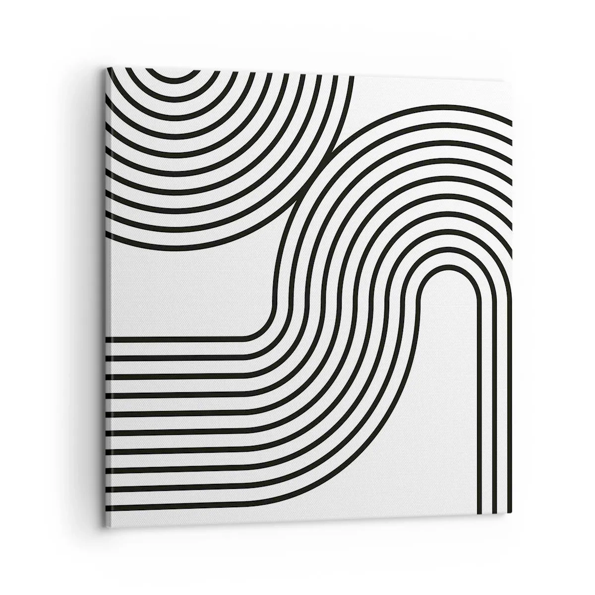 Obraz na płótnie - Na zakręcie - 60x60 cm