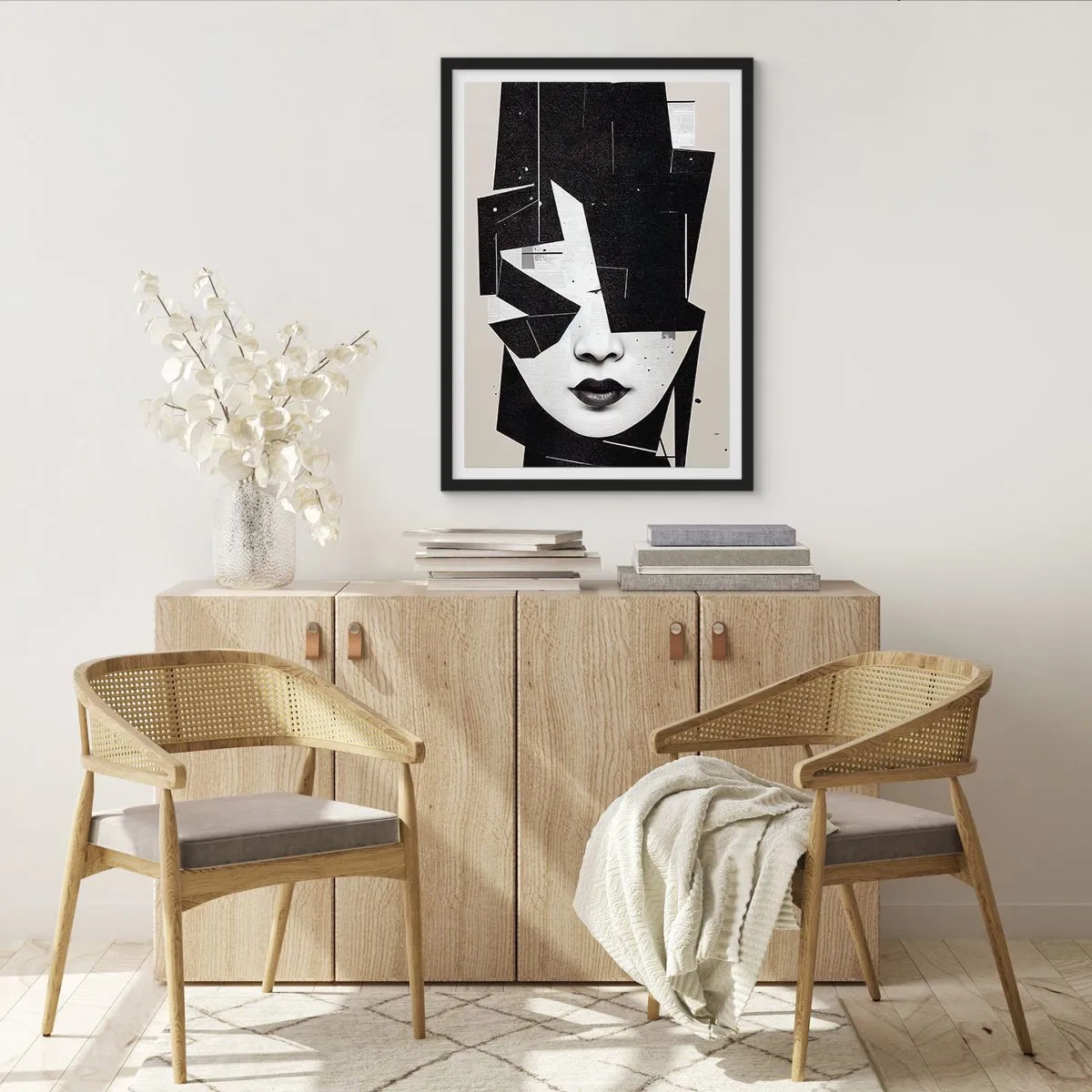 Plakat w czarnej ramie - Głęboko ukryte - 30x40 cm