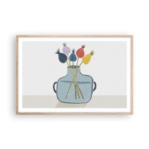 Plakat w ramie jasny dąb - Jak makiem zasiał - 91x61 cm