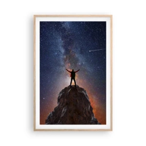 Plakat w ramie jasny dąb - Moc jest ze mną! - 61x91 cm