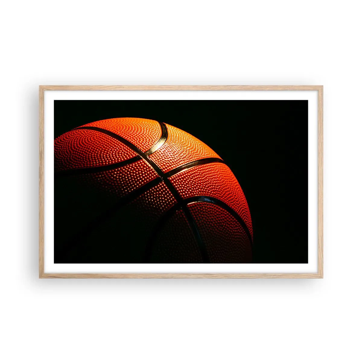 Plakat w ramie jasny dąb - Piękna jak planeta - 91x61 cm