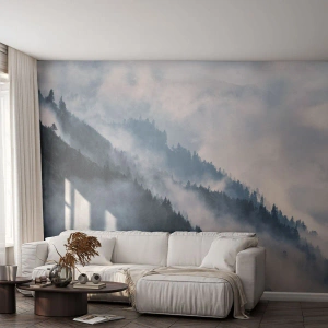 Fototapeta Premium Sand - Mistyka gór - Krajobraz, Góry, Las - 300x210 cm