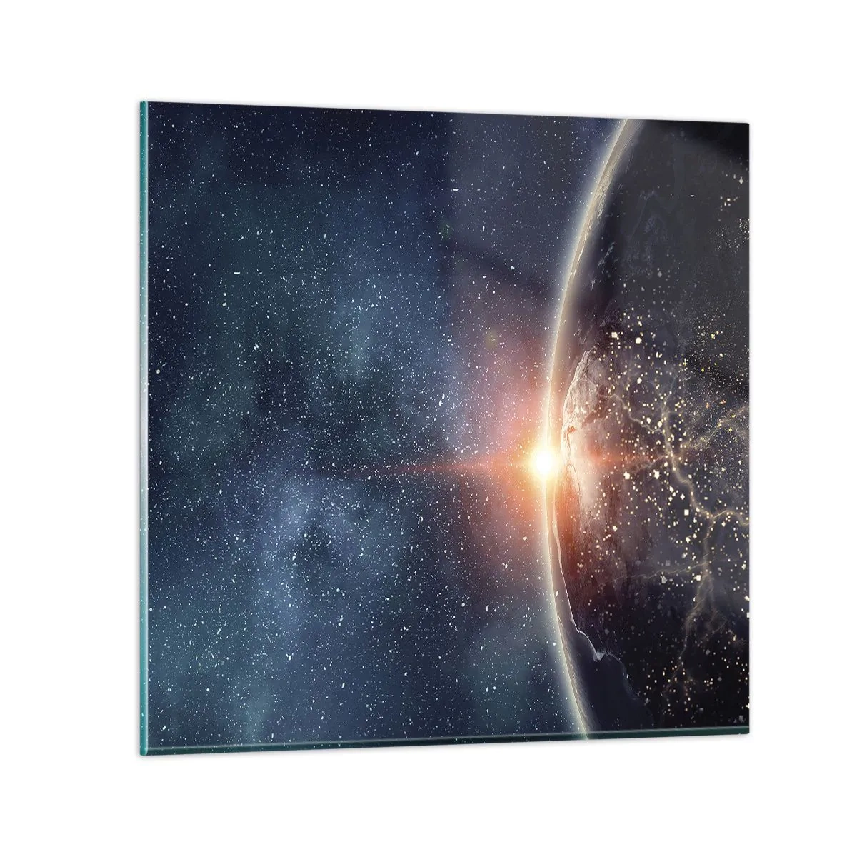 Obraz na szkle - W nowej perspektywie - 40x40 cm