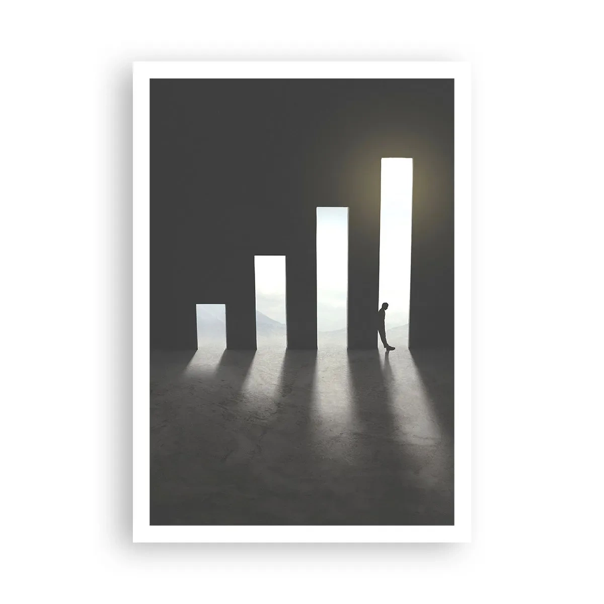 Plakat - Sukces – impresja - 70x100 cm