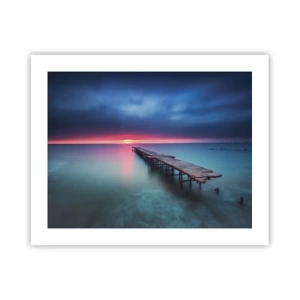 Plakat - Między niebem a ziemią - 50x40 cm