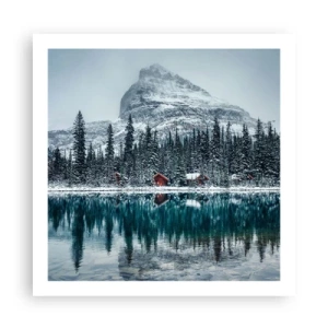 Plakat - Kanadyjskie zacisze - 60x60 cm