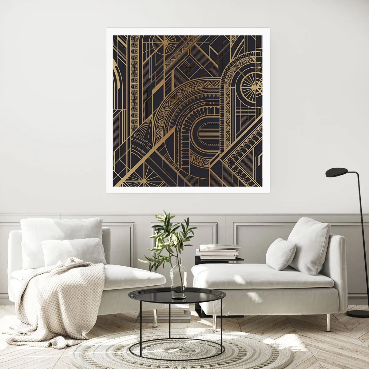 Plakat - Koncepty, idee, plany - 60x60 cm